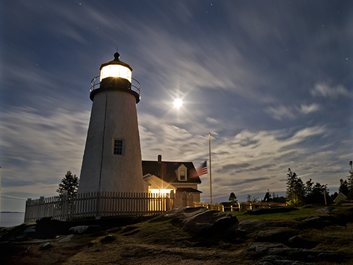 Pemaquid Point Lighthouse in Maine